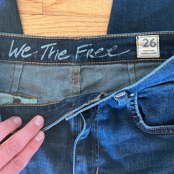Free people "We the free" jeans. Size 26 - Picture 4 of 4